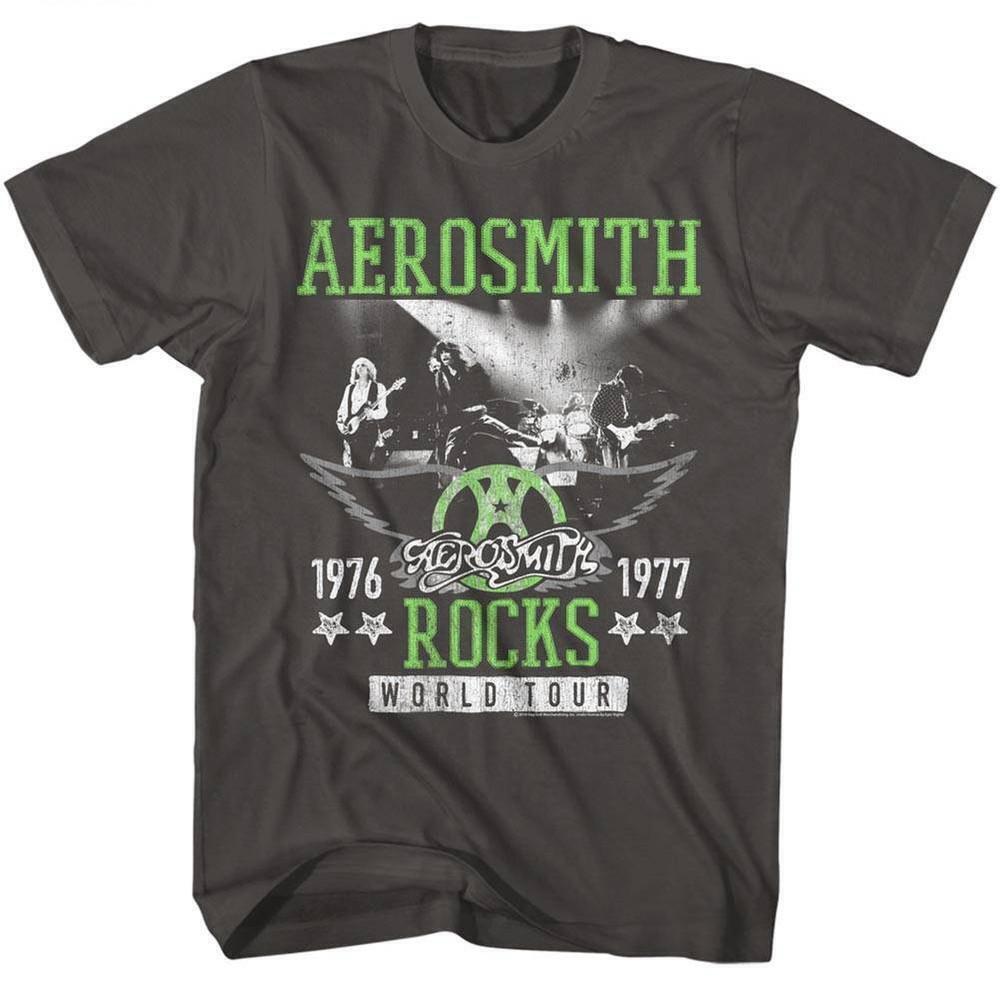 Aerosmith Rockstar Smoke Adult T Shirt